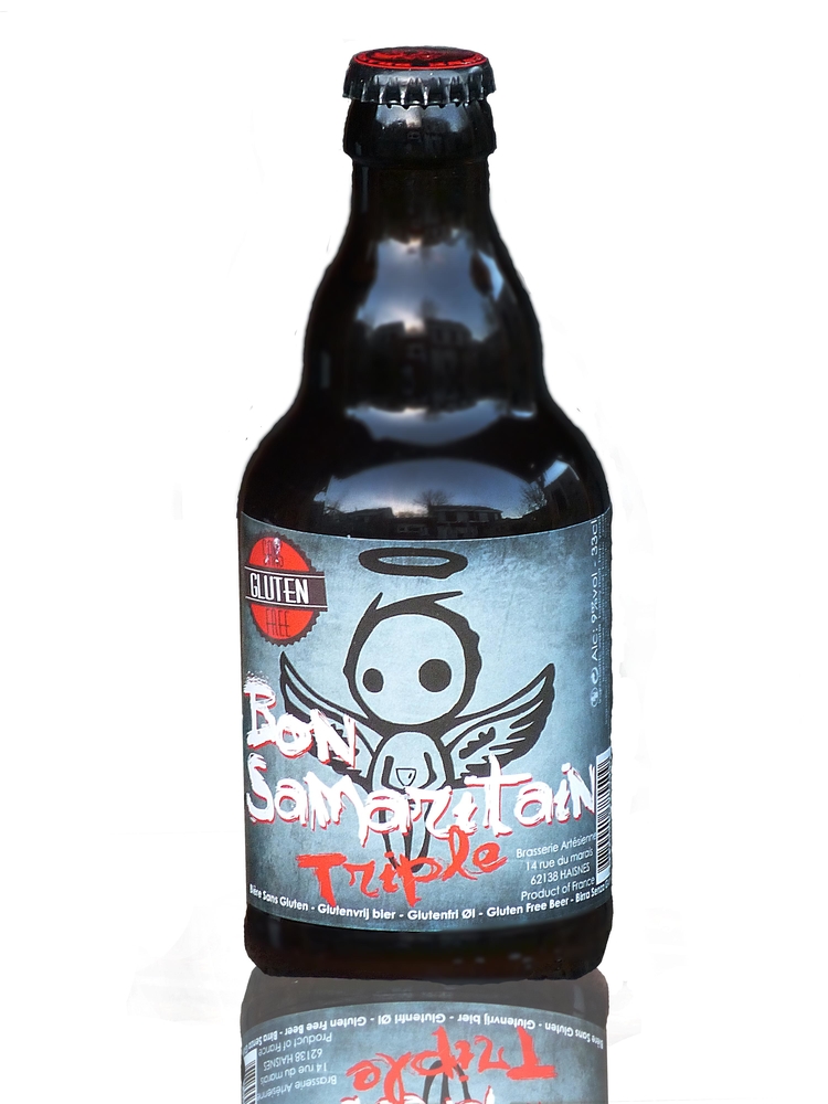 Bon Samaritain Triple - een nieuw etiket en een nieuwe fles voor dit glutenvrije bier